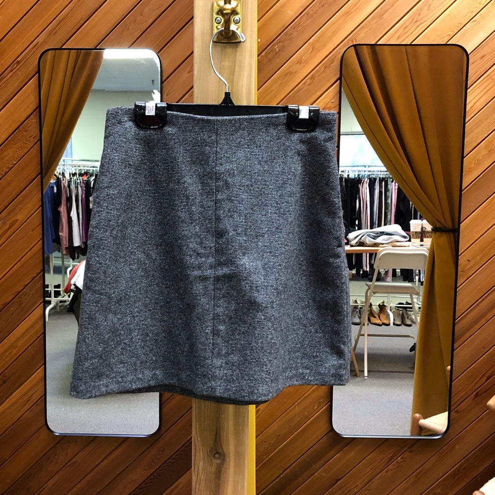 Wilfred Grey Tweed Skirt